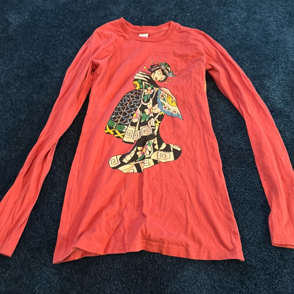 Vintage ed hardy Long sleeve tee